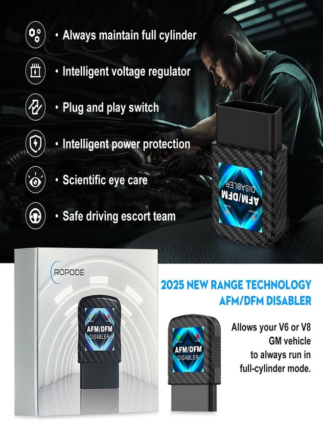 ROPODE AFM Disabler Active Fuel Management Delete Disabler AFM/DFM Disabler Compatible with V6 & V8 GM Motors AFM Disabler 5.3 Silverado (Chevy GMC Sierra GMC Yukon Cadillac Escalade etc)4.3L 5.3L 6.0L 6.2L - Image 3